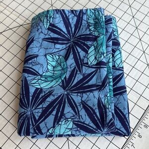 Vintage Ameritex Print Tropical Leaf Fabric – 2.5 Yards x 42” – Hemmed Edges